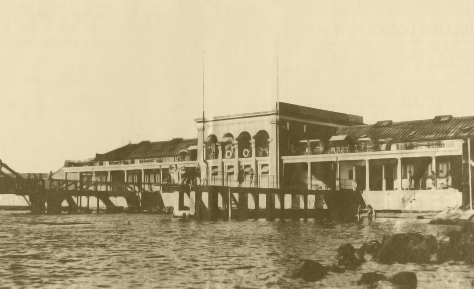 The Montagu Bathing Pavilion, Gibraltar